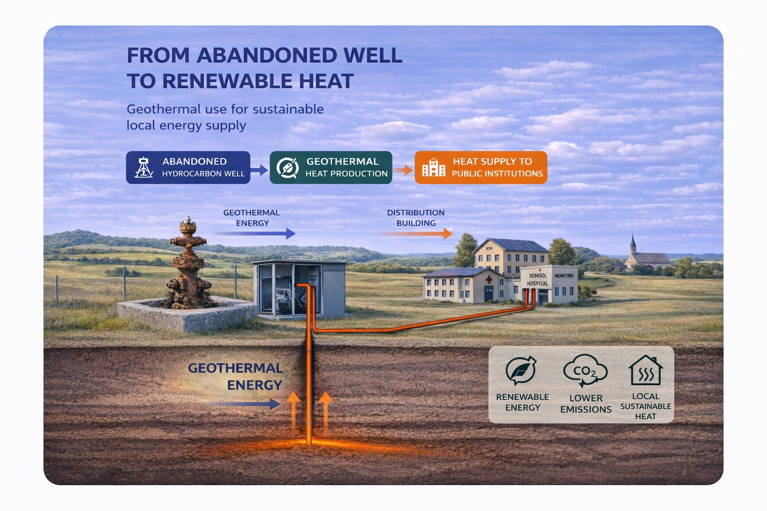 Abandoned wells get new life